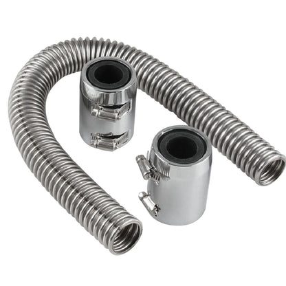 24" Stainless Steel Radiator Hose Kit for Upper or Lower Applications