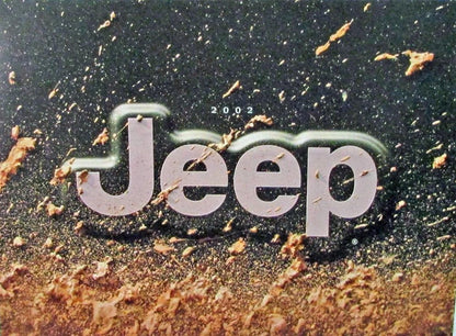 Sales Brochure Folder for Jeep Grand Cherokee Overland Wrangler Liberty (2002)