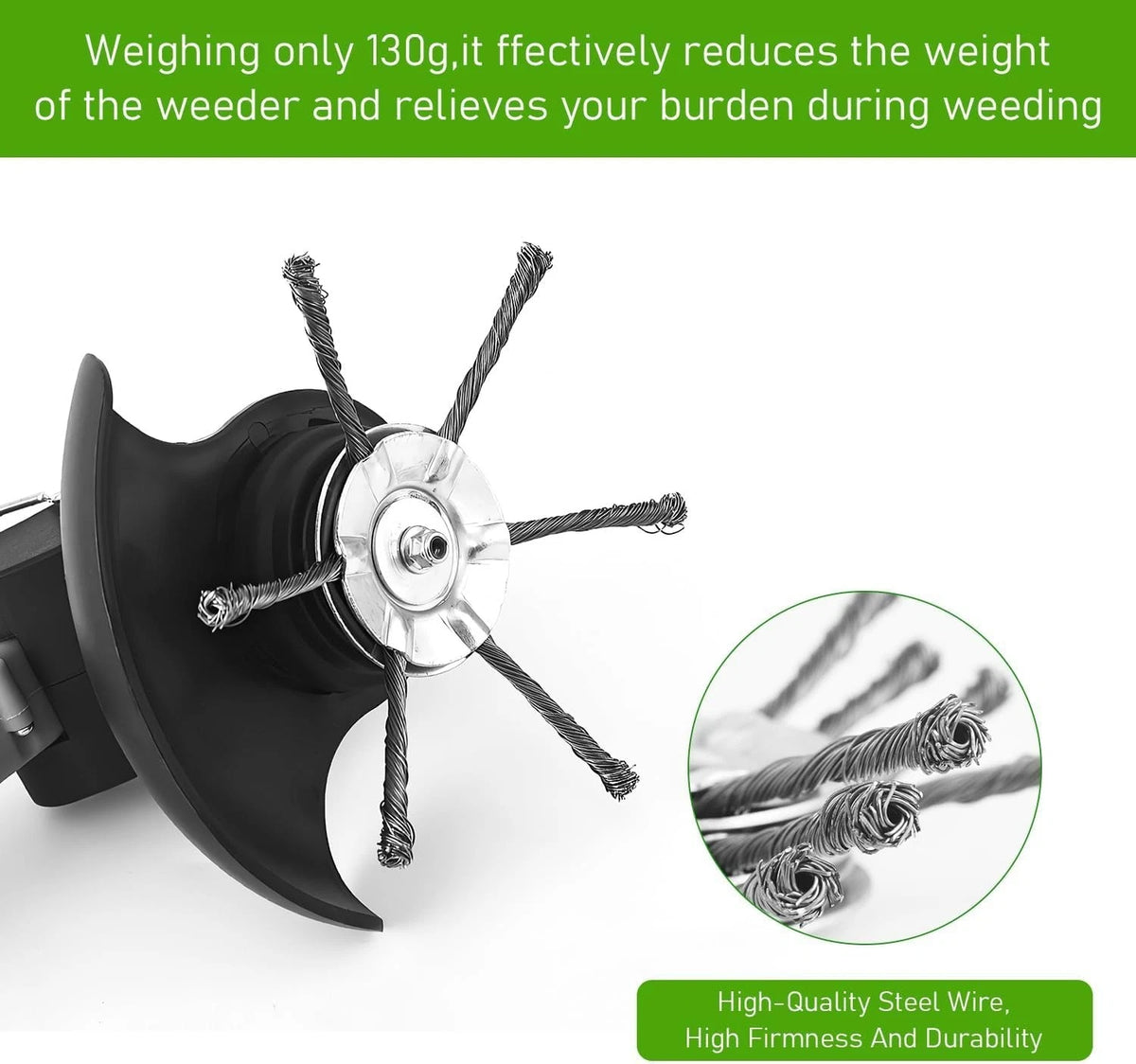 6-Blade Steel Wire Grass Trimmer Head for 2026 Model