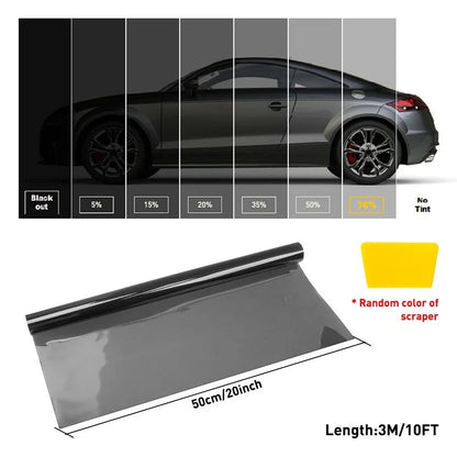 Heat UV Rejection Nano Ceramic Window Film for Car (20" x 10ft)
