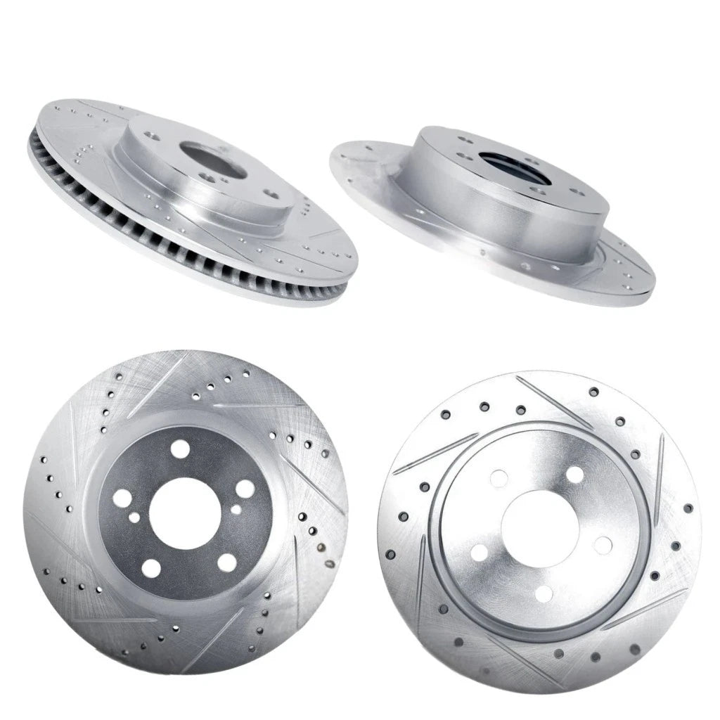 Set of 4 Brake Rotors for Honda CR-V (2007–2011) ALX-PAU-DF-7004-59015-CLA2