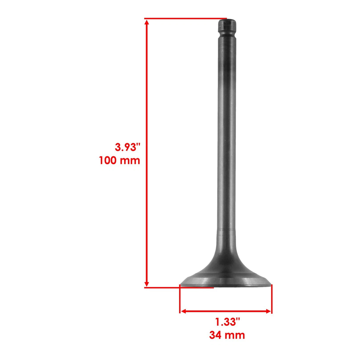 Intake & Exhaust Valve for Yamaha YFM350 Raptor (2004–2012) VA112+VA113