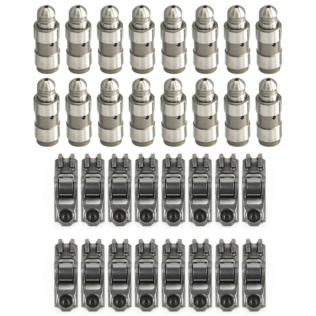 16PCS Intake Exhaust Rocker Arms Lifters for Audi A3 VW Jetta Passat (2006–2016)
