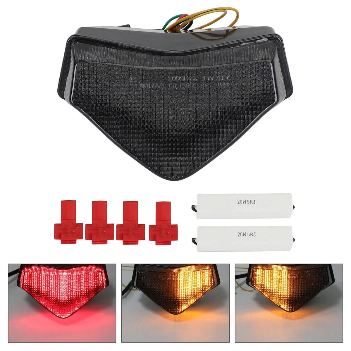 LED Taillight with Integrated Turn Signals for Triumph Tiger Speed Triple Sprint (T9)