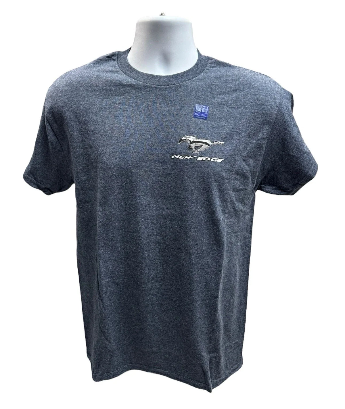 Ford Mustang New Edge Heather Navy T-Shirt for Ford Mustang (1999–2004)