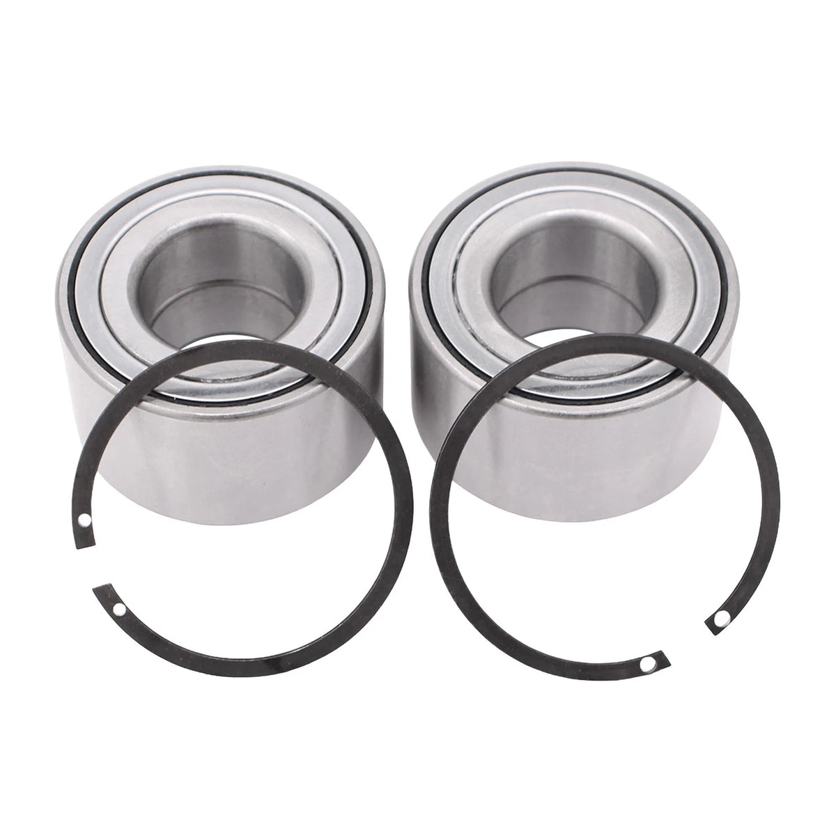 2X Front Steering Knuckle Bearing with Circlip for Foreman 500 TRX500 (2015–2019) 91051-HR3-A21, 90651-HR3-A20