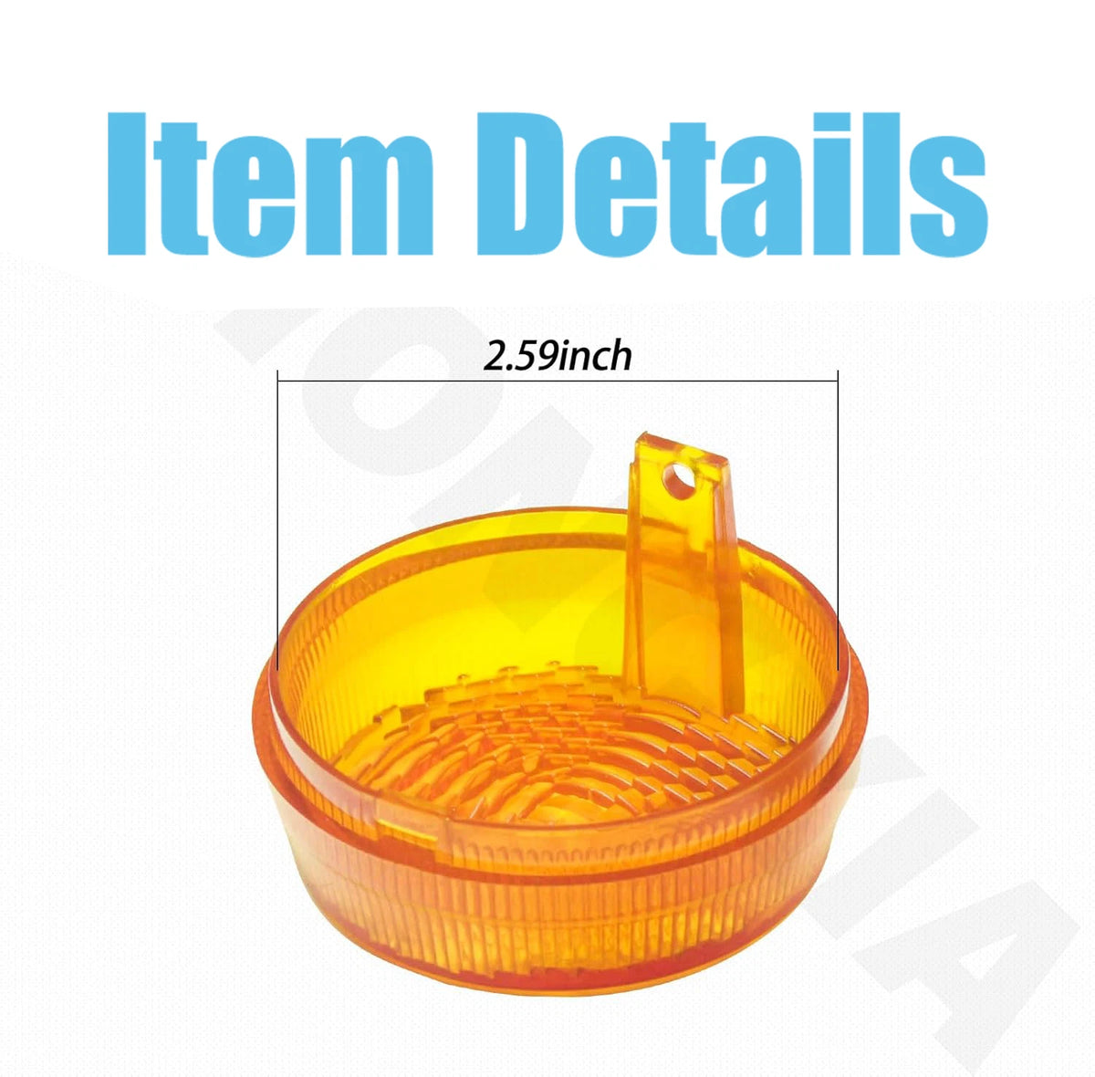2 Pack Turn Lens for Honda Fury Sabre Shadow Valkyrie (Part# 33401-MFR-305)