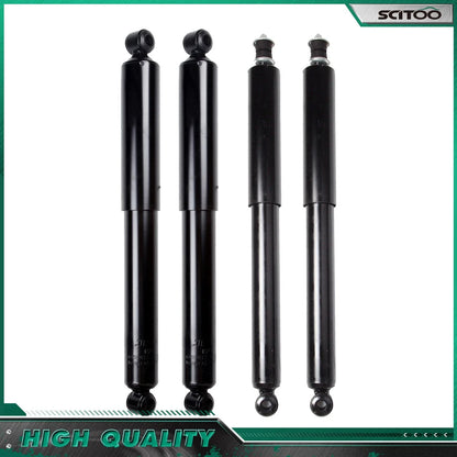 Set of 2 Front Rear Shocks Struts Assembly for Nissan Frontier D21 (1986–1997)