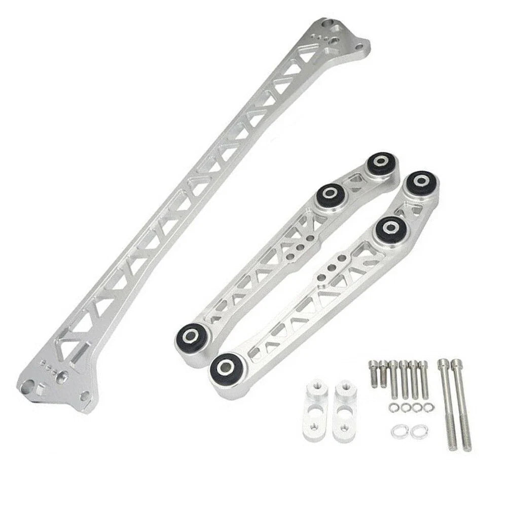 Billet Lower Control Arm + Subframe Brace for Honda Civic/Del Sol (1992–1995)