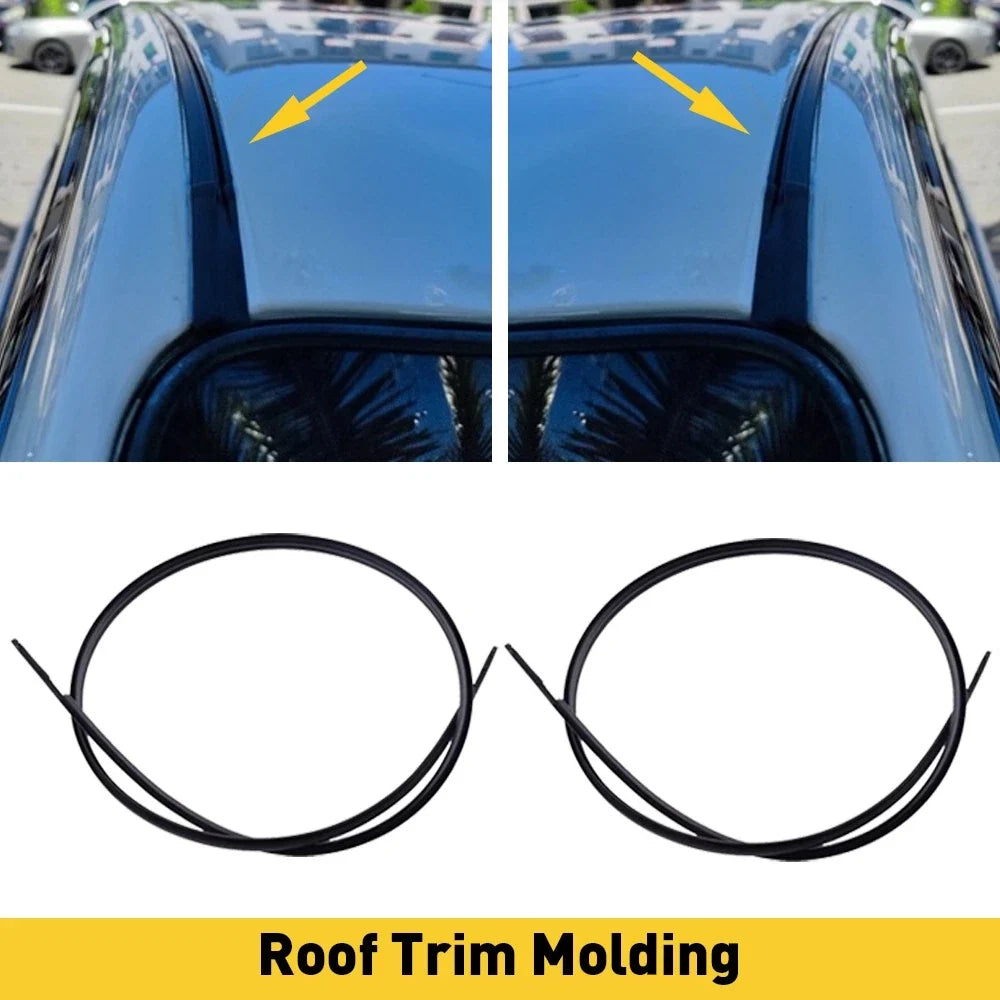 2PC Drip Roof Molding Trim Left+Right for Toyota Camry 75555-06030