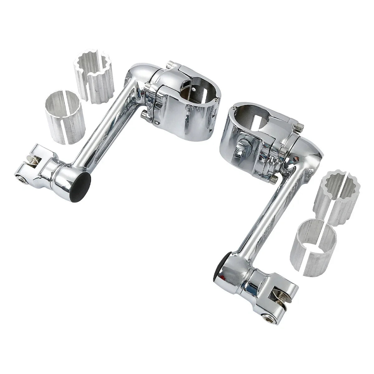 Adjustable Footrests Footpegs Peg Mount for Honda Goldwing GL1800 (2001–2010)