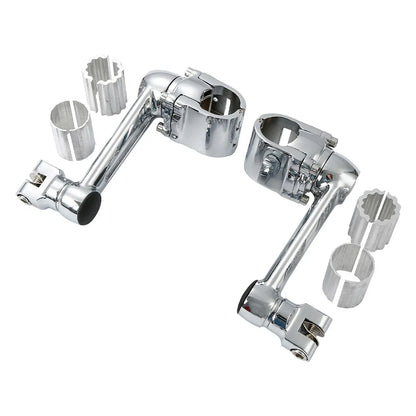 Adjustable Footrests Footpegs Peg Mount for Honda Goldwing GL1800 (2001–2010)