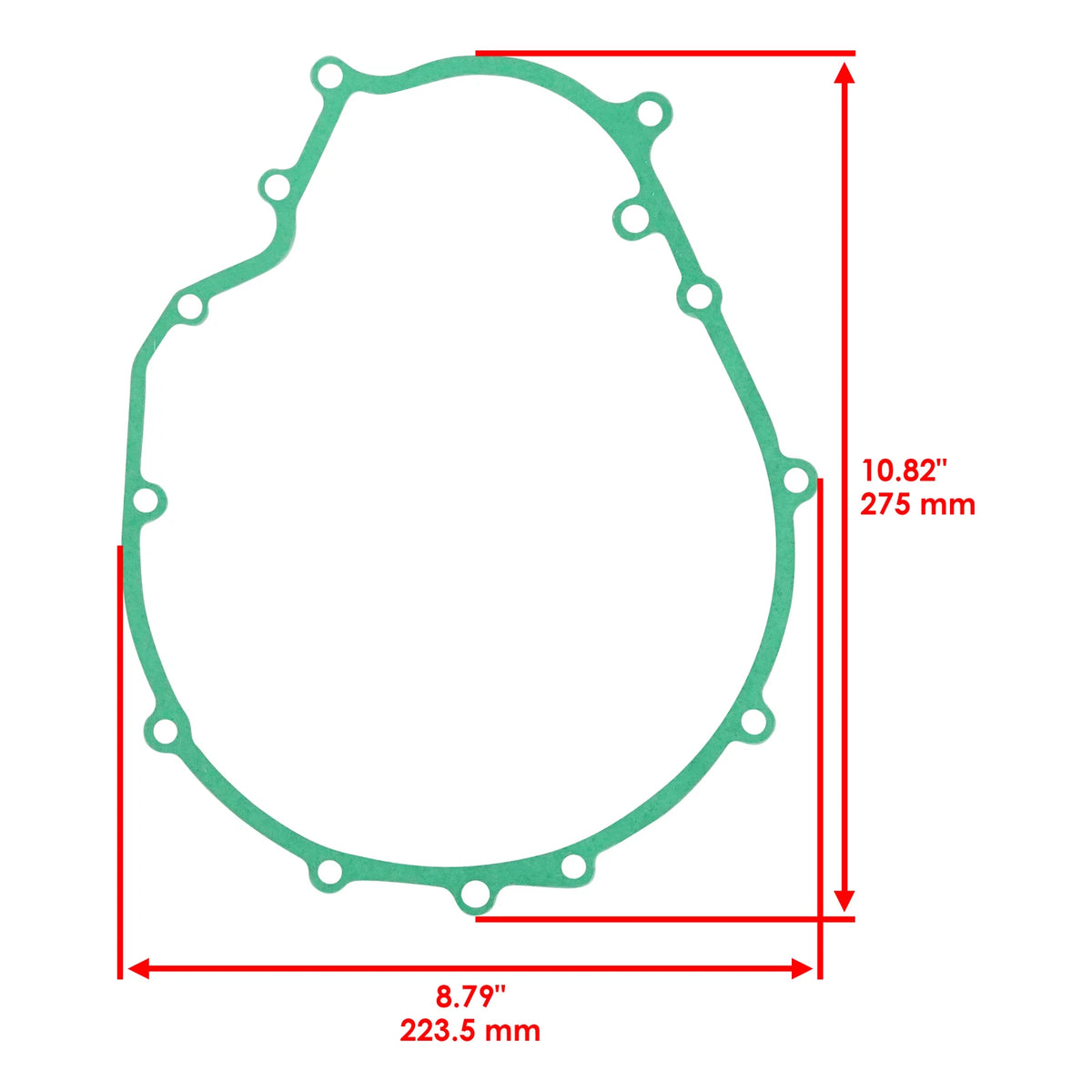 Clutch Cover Gasket for Kawasaki Vulcan 500 LTD (1996–2009) TS3125GT257MG