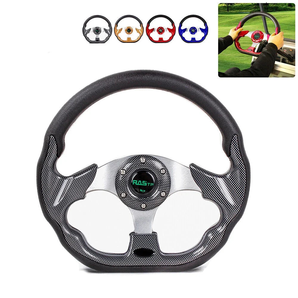 13 Inch Steering Wheel for Club Car/EZGO/Yamaha (Precedent)