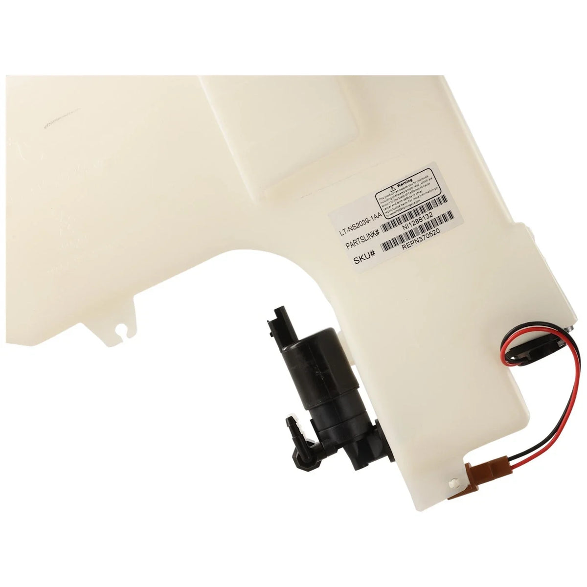 Washer Reservoir Tank for Nissan Pathfinder Xterra (2005–2008) with Pump