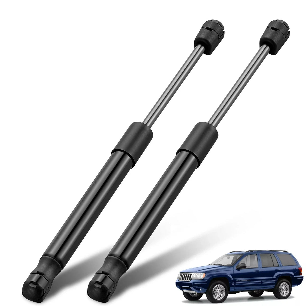 2x Hood Lift Gas Struts for Jeep Grand Cherokee (1999–2004)