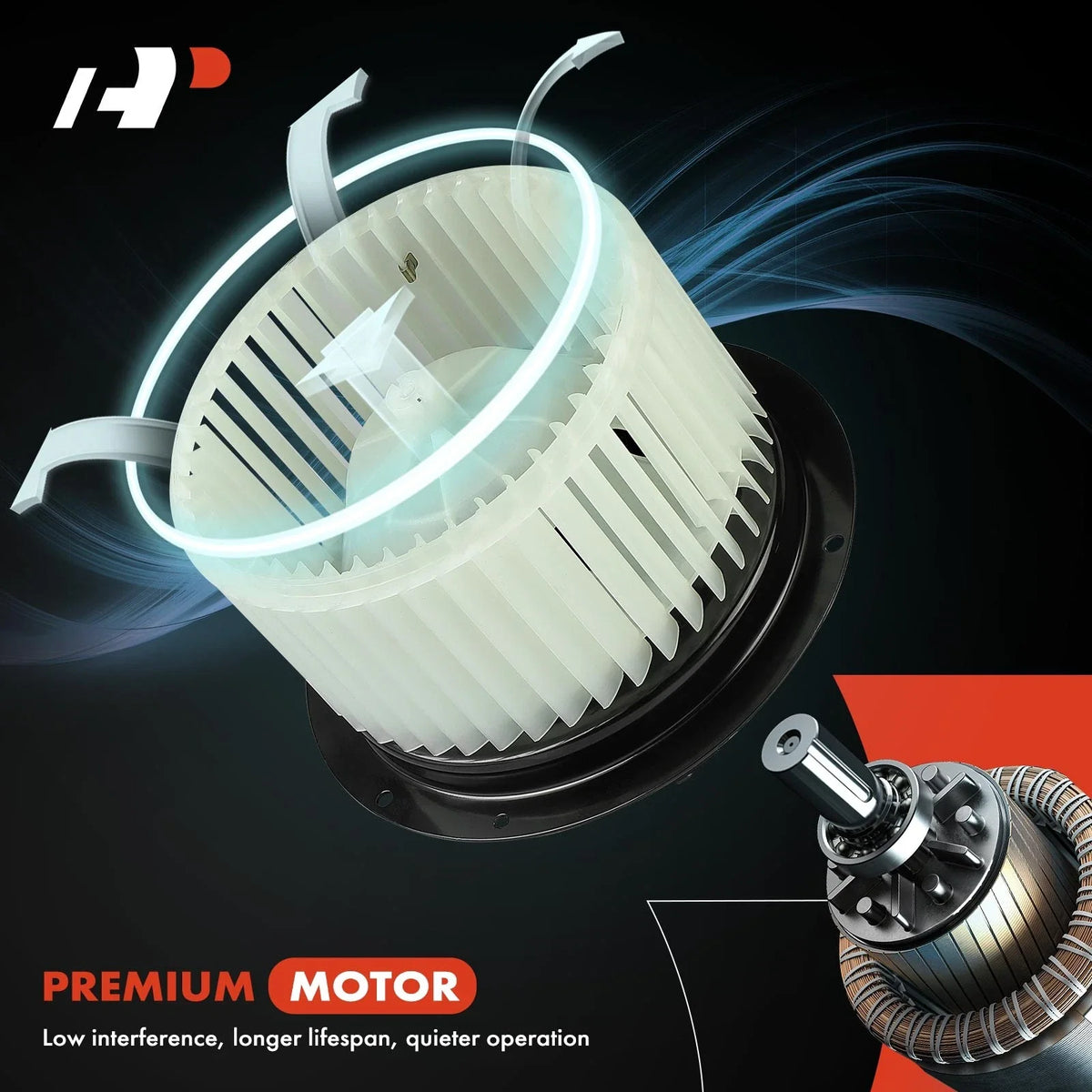 Blower Motor with Wheel for BMW X5 X6 X7 XM (2019–2024)