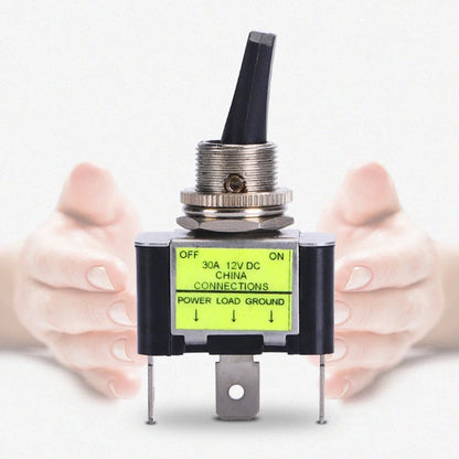 12V 30A Car Turn Switch with LED SPST for ASW07D2