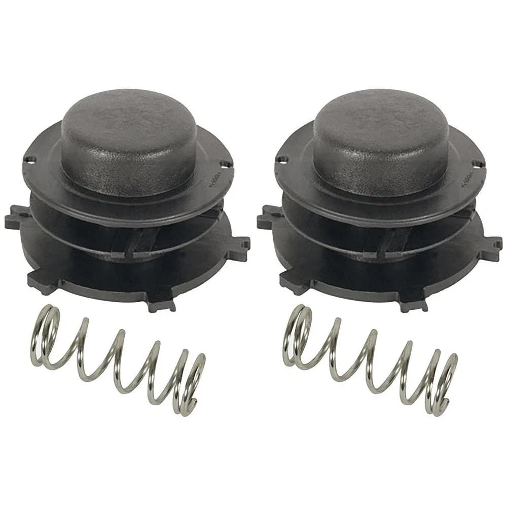 2X Trimmer Head Spools w/ Springs for Stihl FS-KM (Fits Models)
