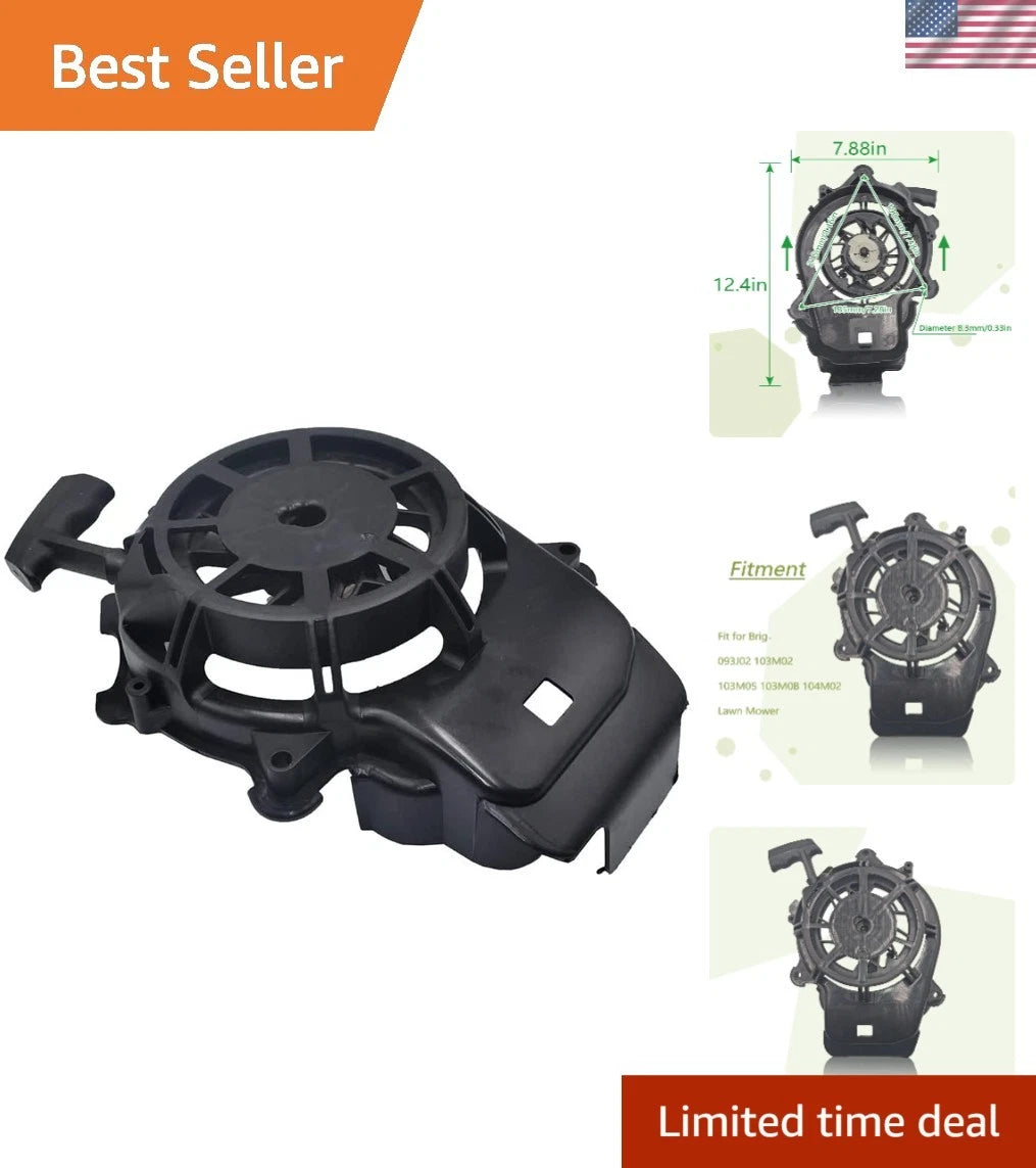 Rewind Starter for Popular Lawn Mower Models (Easy to Install)