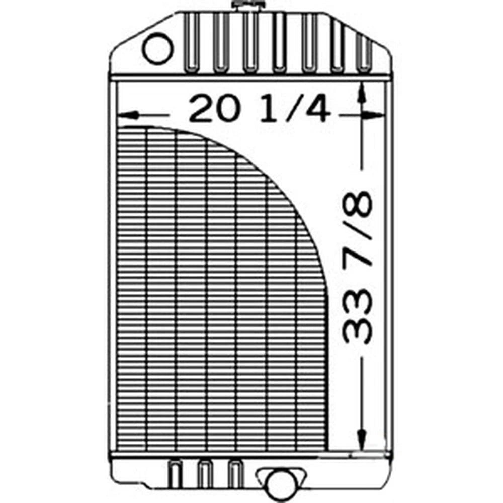 R2790 Radiator for John Deere