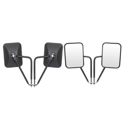 Door Hinge Mirrors for Jeep Wrangler JK JKU CJ YJ (1997–2017)