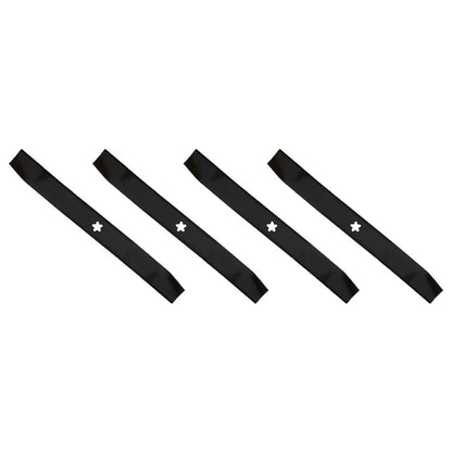 Set of 4 Mower Blades for Poulan (Fits PP24001)