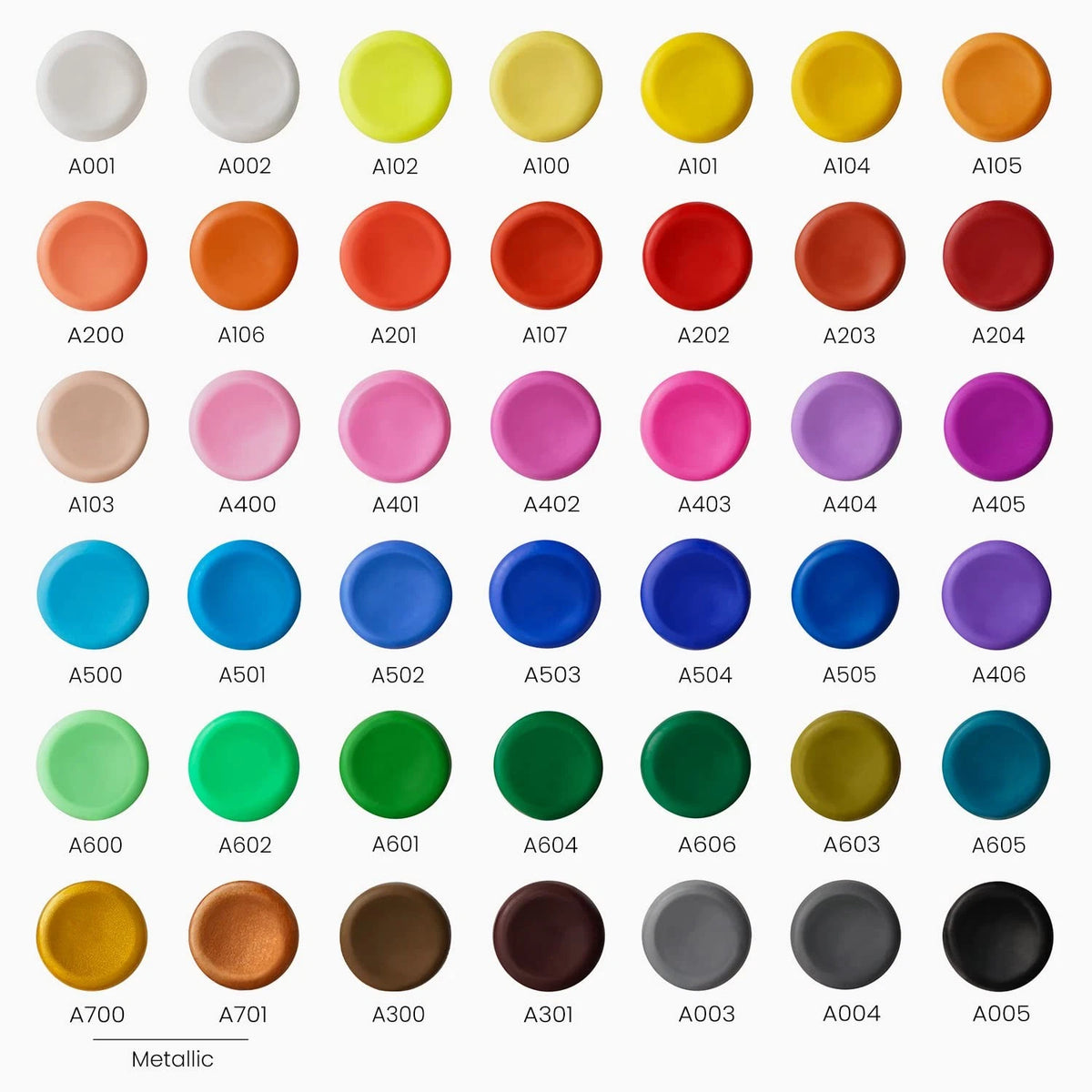 42-Color Polymer Clay Kit with 5 Tools & Jewelry Findings for Crafting