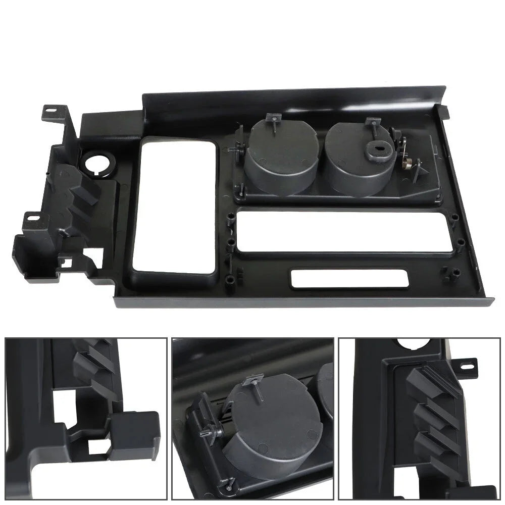 Change Gear Plate Console for Corvette C4 (1994–1996) Black