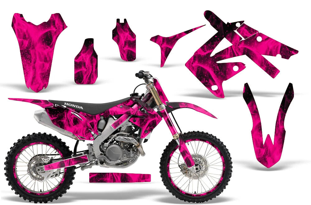 Full Graphics Kit for Honda CRF250R (2010–2013) & CRF450R (2009–2012)