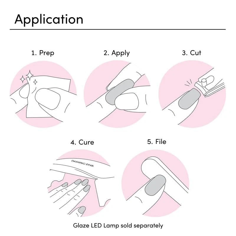 Nail Strip Set for Dashing Diva (Spell)