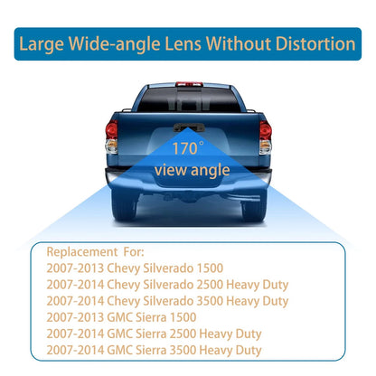 Back Up Camera for Chevy Silverado GMC Sierra (2007–2014)