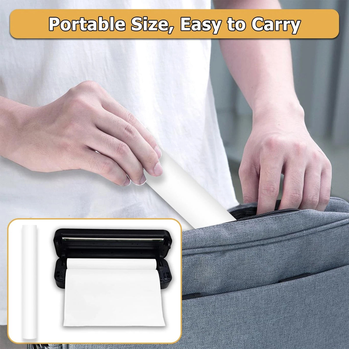 6 Rolls Thermal Paper 8.5’’ x 11’’ for Printer