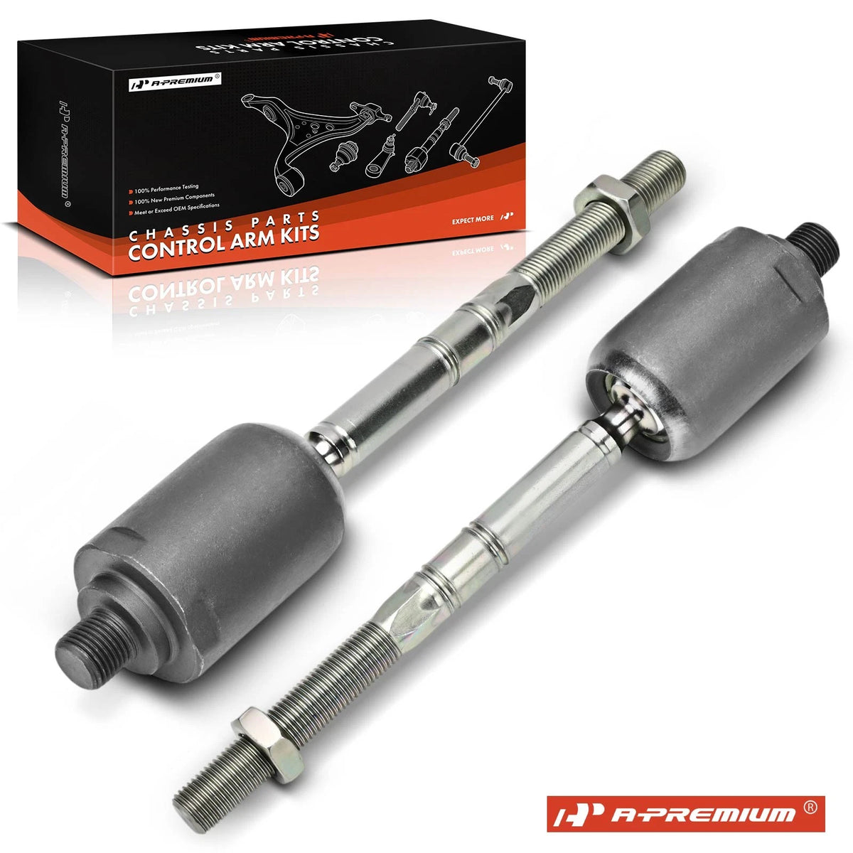 2X Front Inner Tie Rod End for Mercedes-Benz S-Class W220 W211 (2000–2006) - 2203381215, EV80979