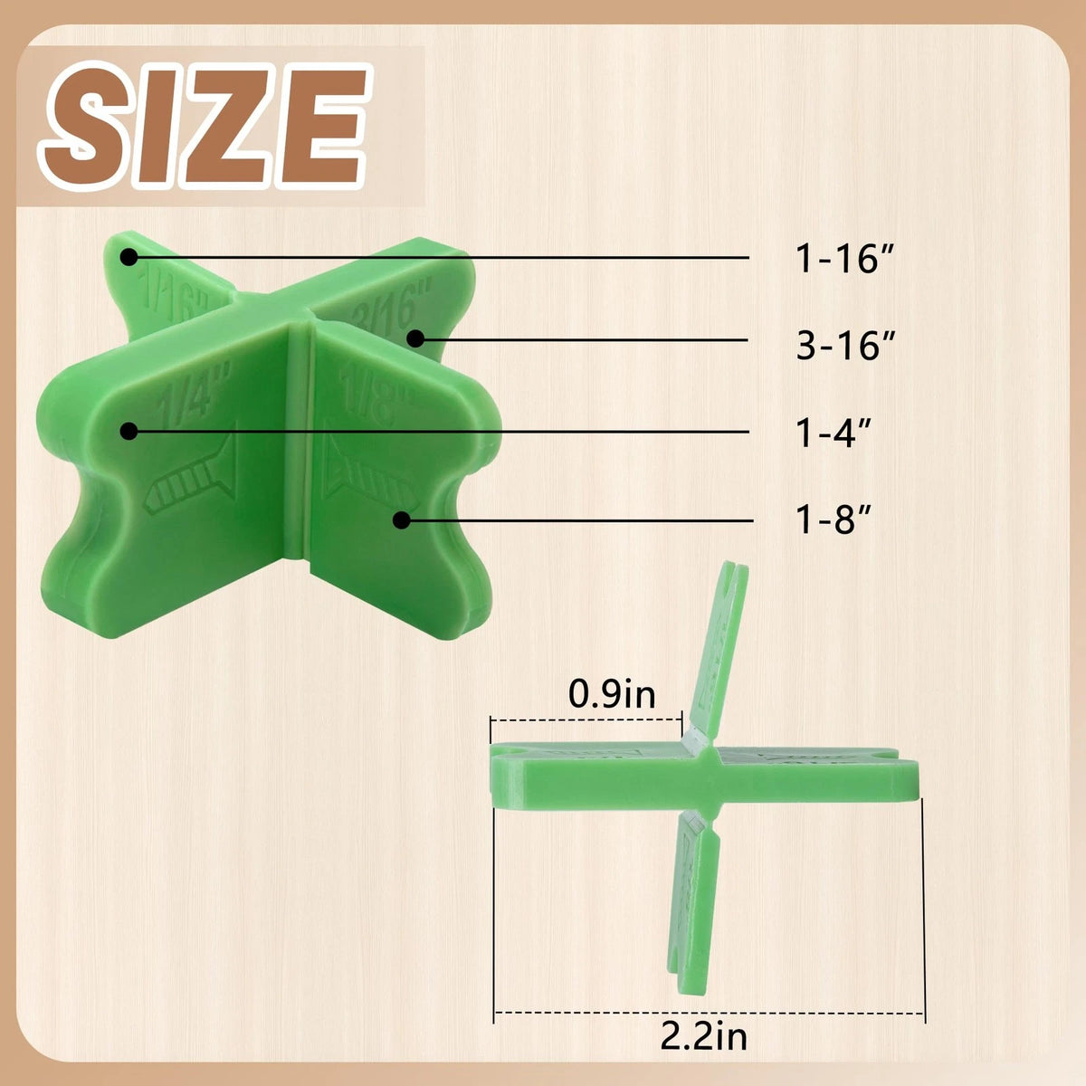 Set of 4 ABS Deck Spacer Tools for Nkiy Quen (Various Thicknesses)