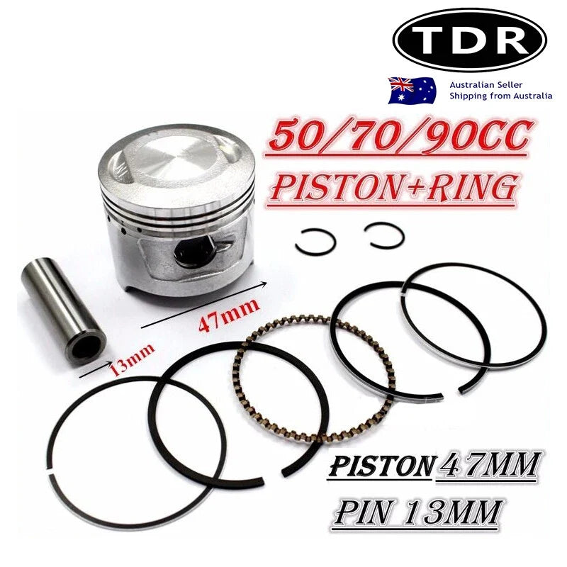 Piston and Rings Kit for Thumpstar DHZ Atomik PITPRO 50cc 70cc 90cc (2000–2023)