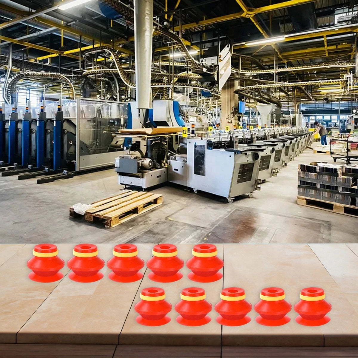 Vacuum Suction Cup Silicone Pad for Pick and Place