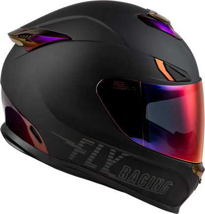 Fly Racing Sentinel Recon Helmet Large Matte Black/Charcoal Chrome (2024)