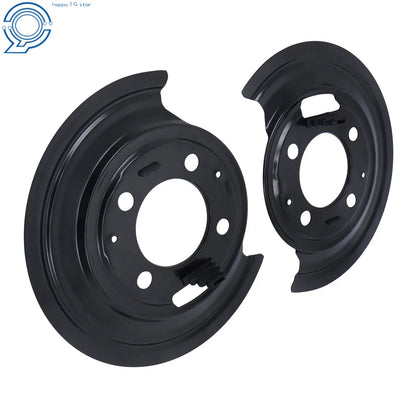 Set of 2 Rear Brake Backing Plates for Ram Truck 2500 3500 (2009–2010)