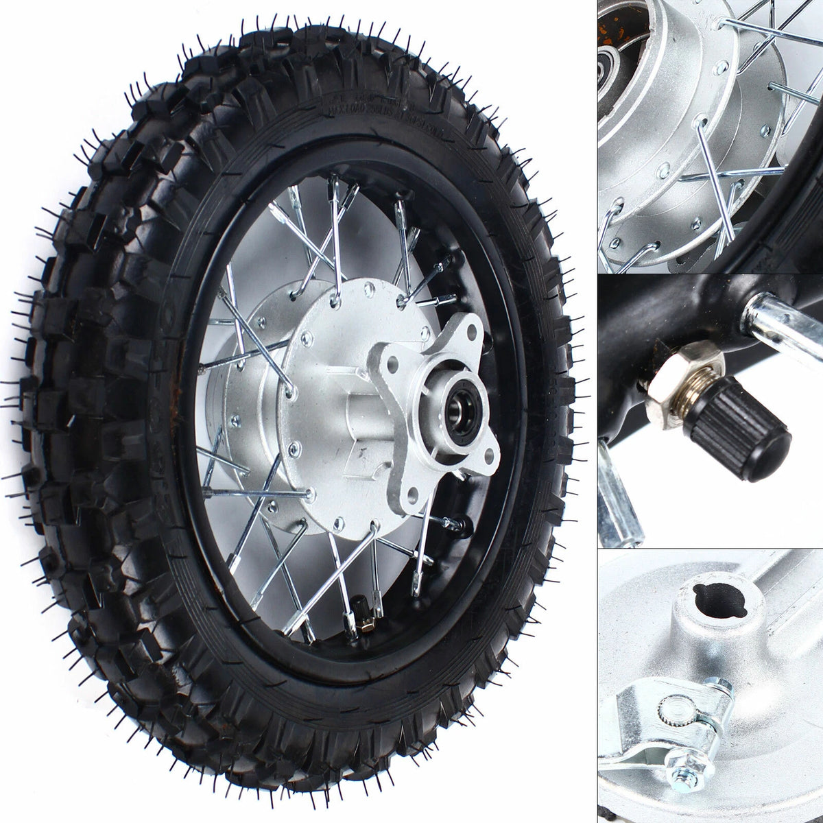 10" Wheel Rim Tire for 50cc-110cc Dirt Bikes
