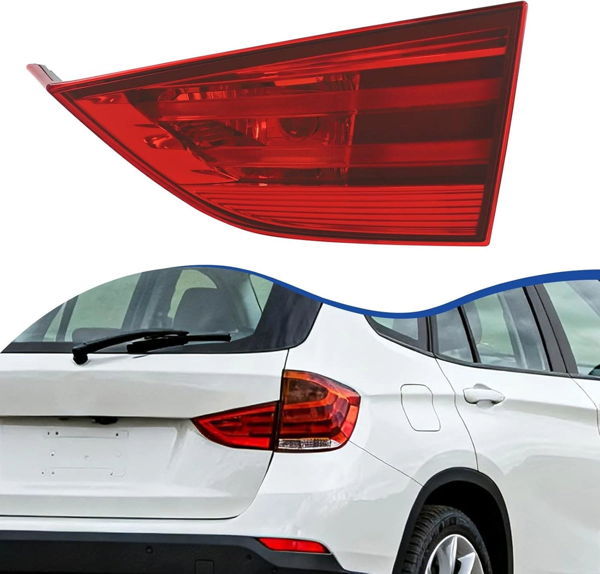 Right Passenger Side Inner Tail Light for BMW X1 (2012–2015) 63212990114