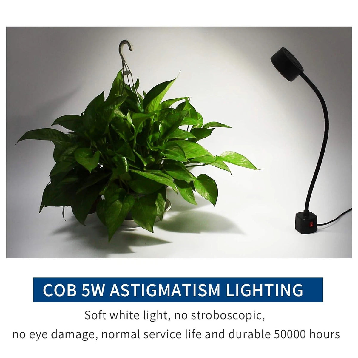 LED Magnetic Work Light 300mm Flexible Gooseneck 500 Lumens for SE