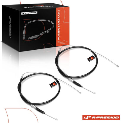 2X Rear Parking Brake Cable for VW Beetle, Jetta (1998–2001) 1J0609721E, C660103