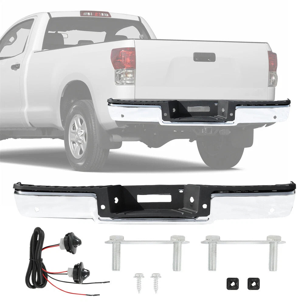 Rear Bumper Assembly for Ford F150 (2006–2008) 8L3Z-17906-C, FO1103138, Chrome