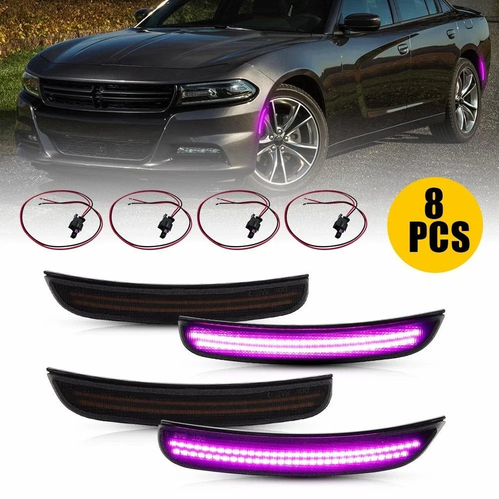 LED Side Marker Lights & Harness for Dodge Charger (2015–2022) EXV
