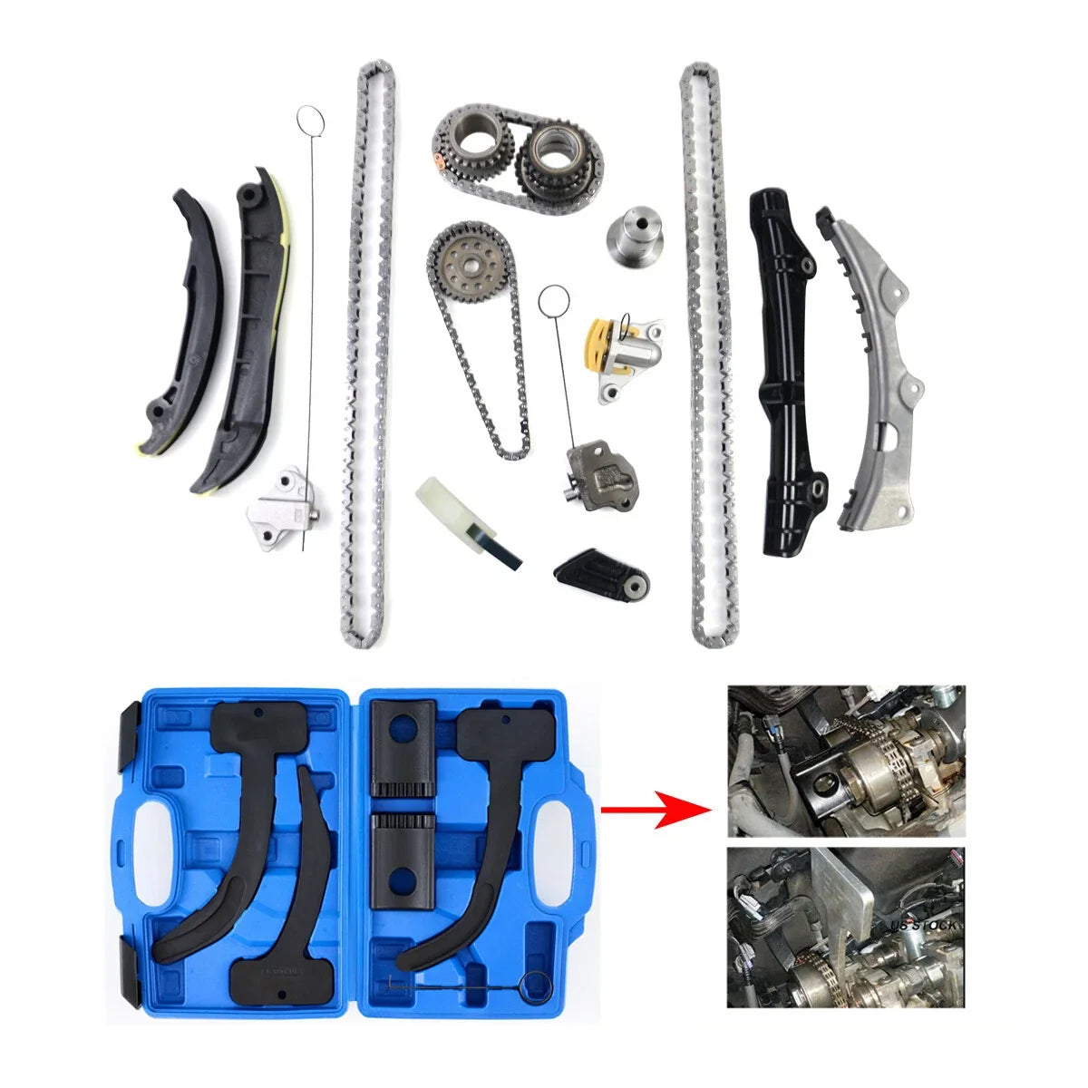 Timing Chain Tool Kit for Dodge Charger Chrysler 200 300 Jeep 3.6 V6 (2011–2015)