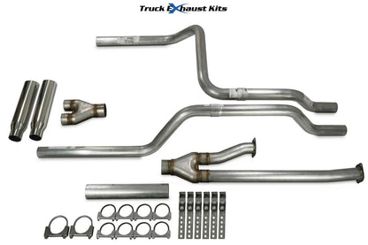2.5" Dual Exhaust Kit Y Pipe for Toyota Tundra (2009–2013)
