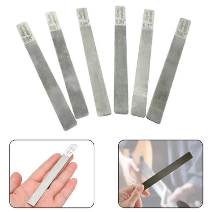 6-Piece Guitar Nut File Kit for Fret Crowning Slot