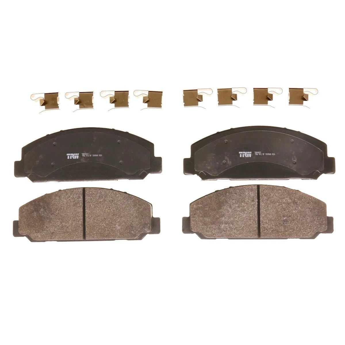 2X Brake Pad Set for Chevy Isuzu NPR NQR NRR GMC (2003–2015) TRM0827
