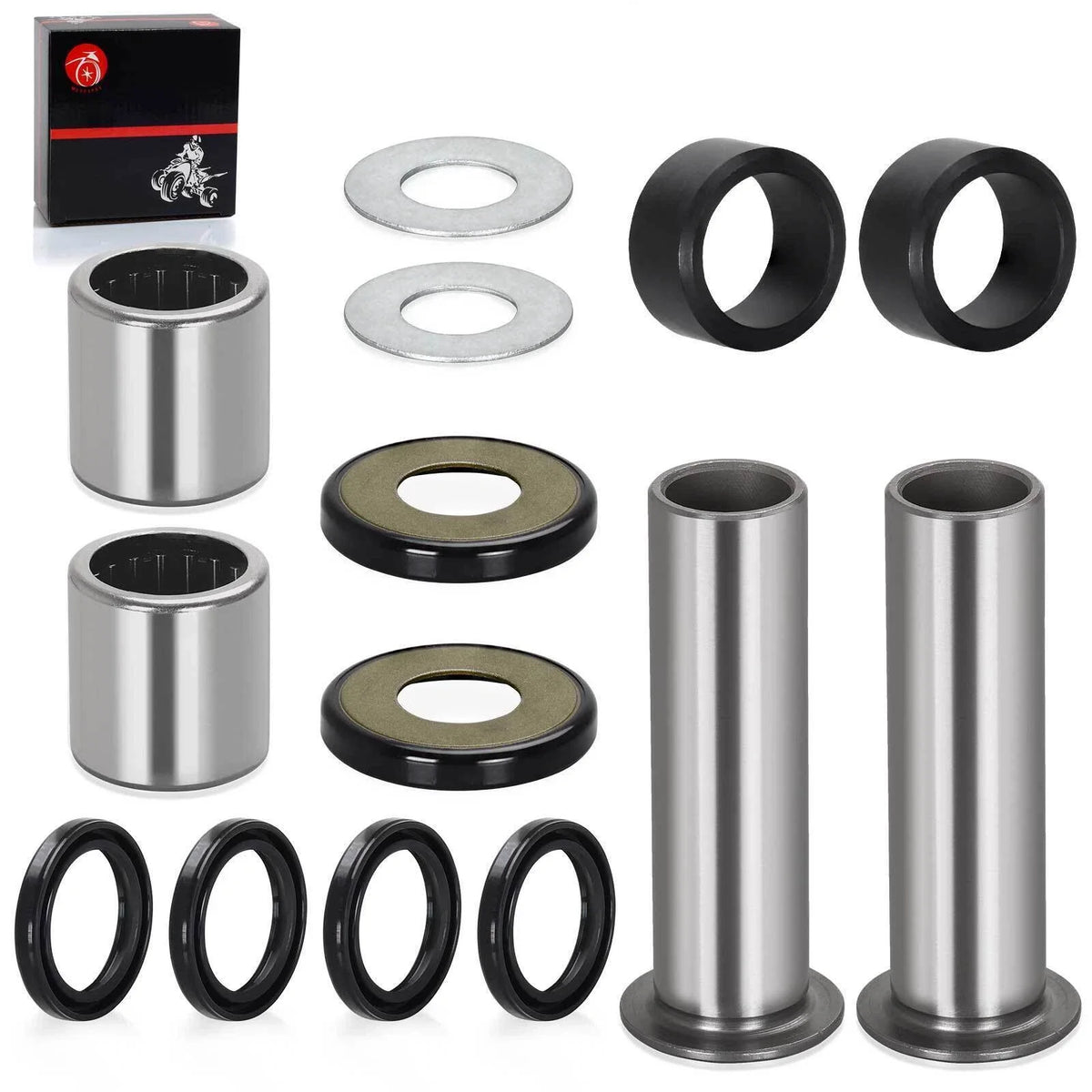 Rear Swing Arm Bearing Seal Bushing Rebuild for Arctic Cat DVX 400 (2004–2008)